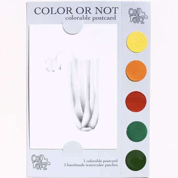 COLOR OR NOT KARTPOSTAL - Kereviz (Detox Serisi)