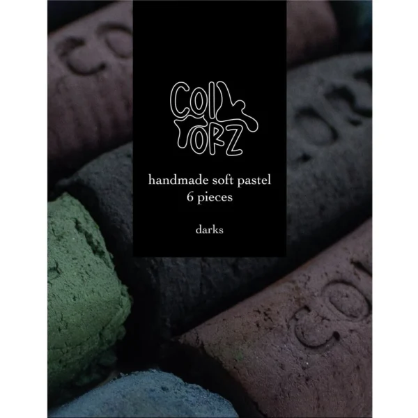 COLORZ EL YAPIMI TOZ PASTEL SETİ - KOYU TONLAR