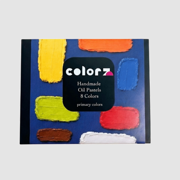 Profesyonel 8li Yağlı Pastel Seti (Temel Renkler)